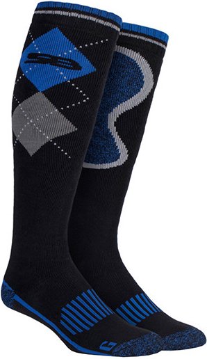 Storm Bloc - Kniestrümpfe aus reicher Baumwolle für Herren - SBGMS007BLK