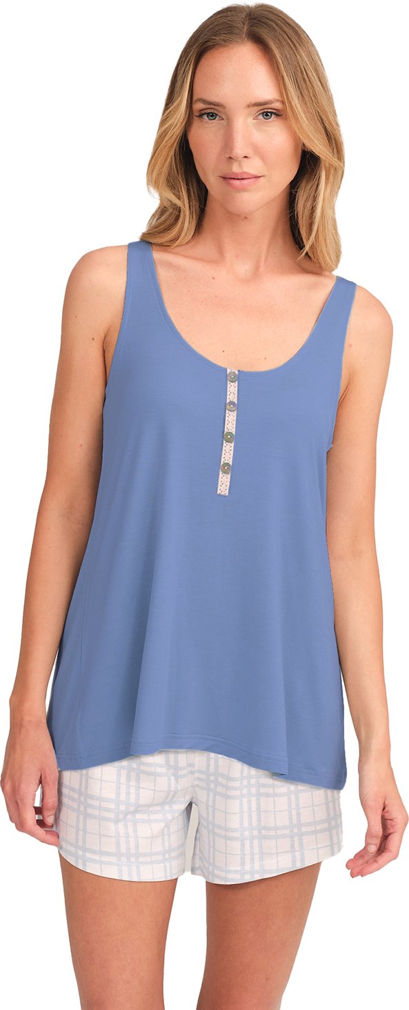 JJBFH0702 Ärmelloser Pyjama für Damen