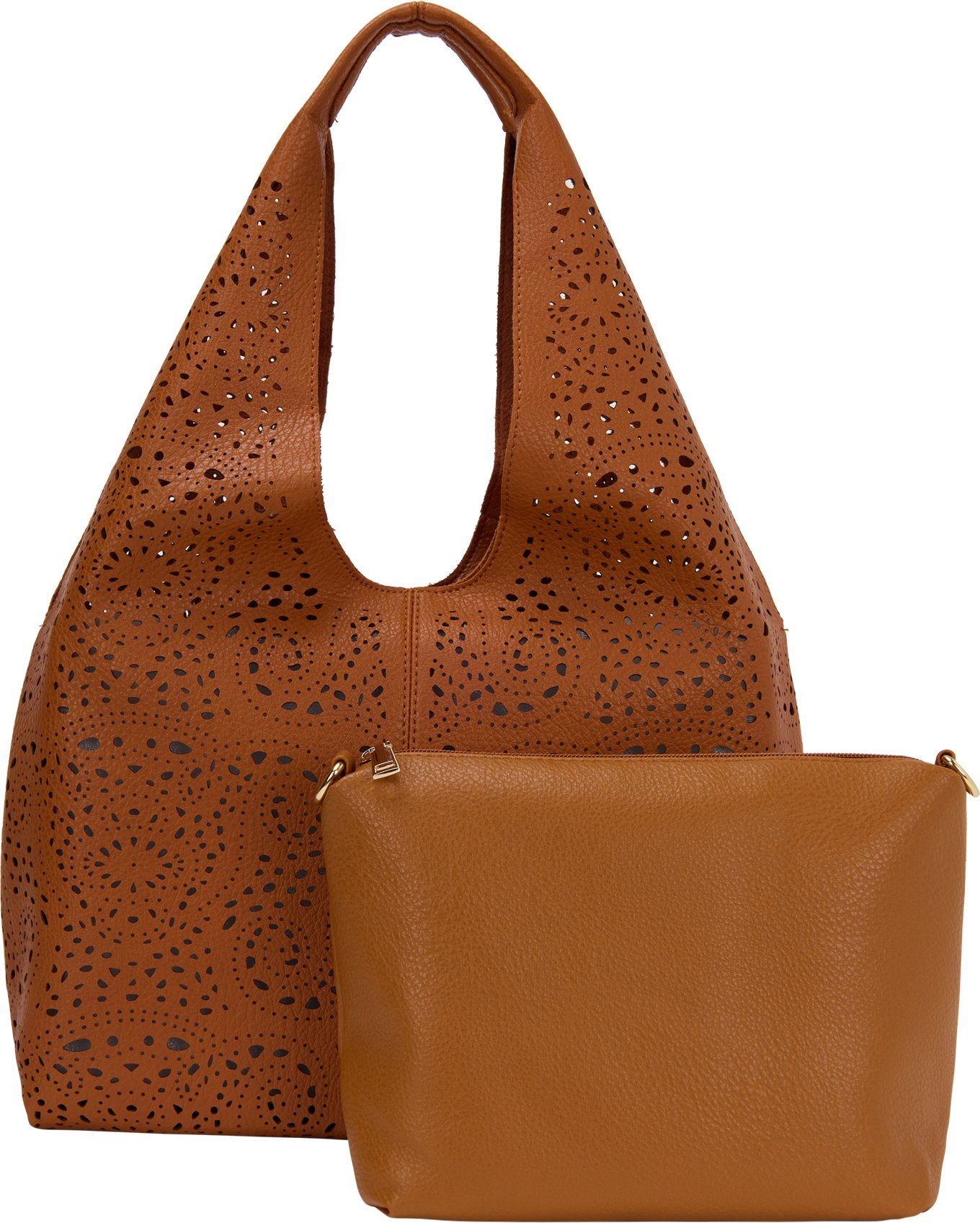 usha 2-IN-1-Tragetaschen-Set 2-IN-1-Tragetaschen-Set Frauen braun