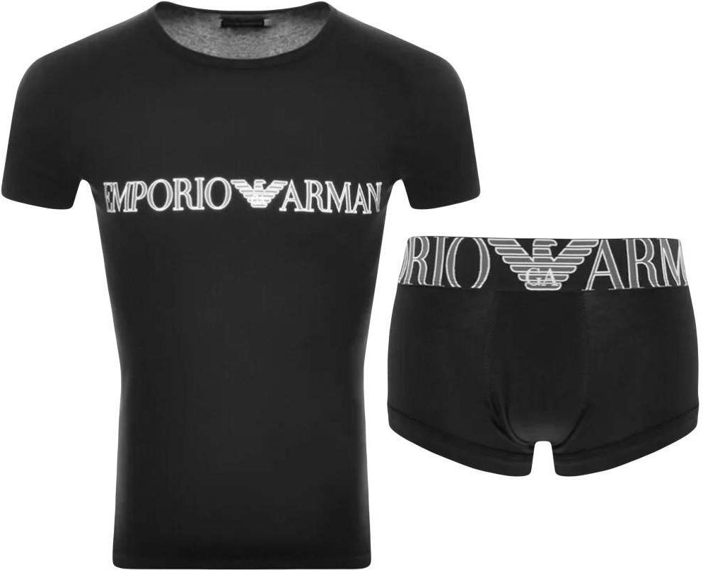 Emporio Armani Herren T-Shirt Pack x2 Elemente