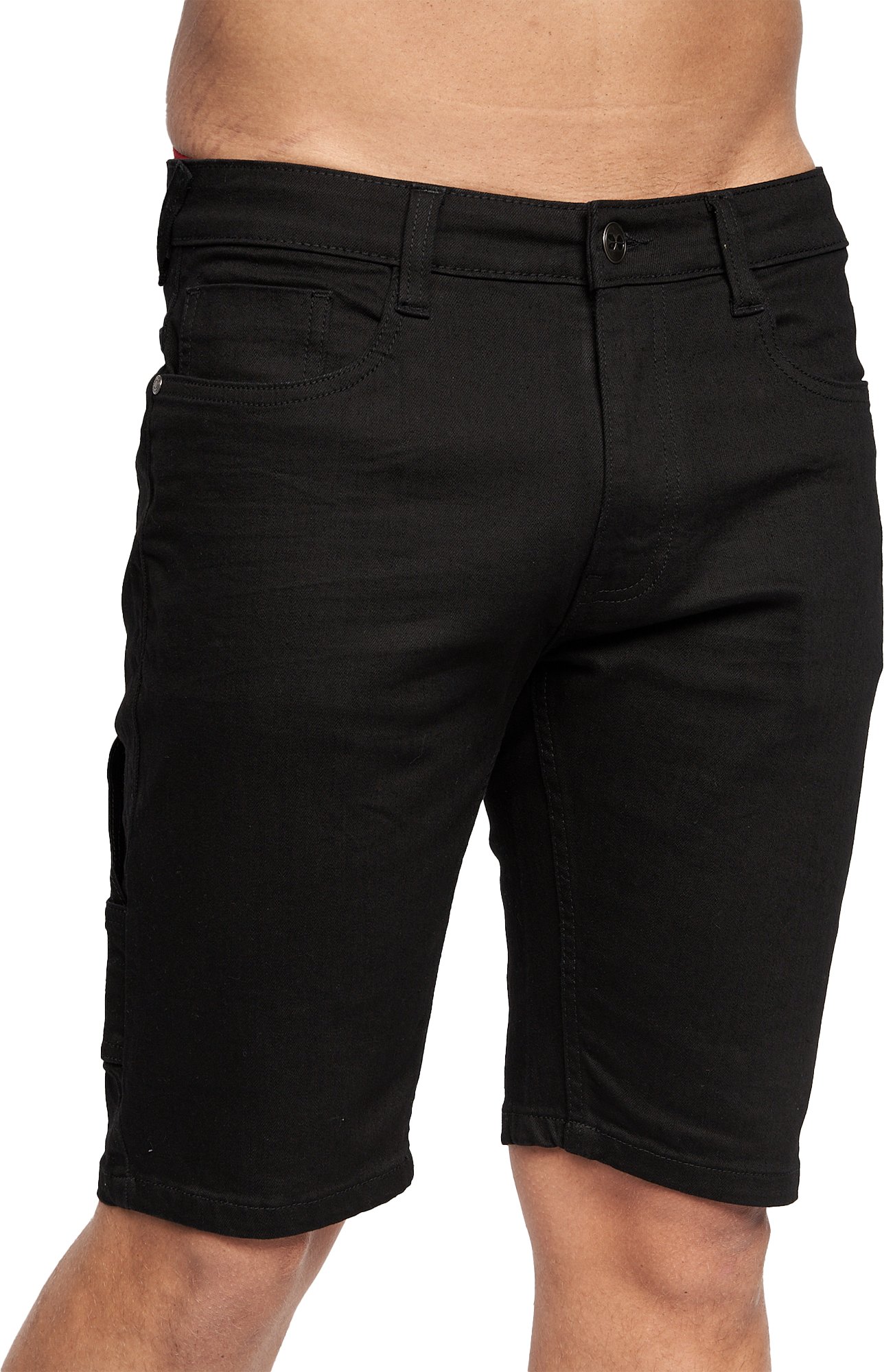 Crosshatch - "Carpenter" Shorts für Herren (Schwärze)
