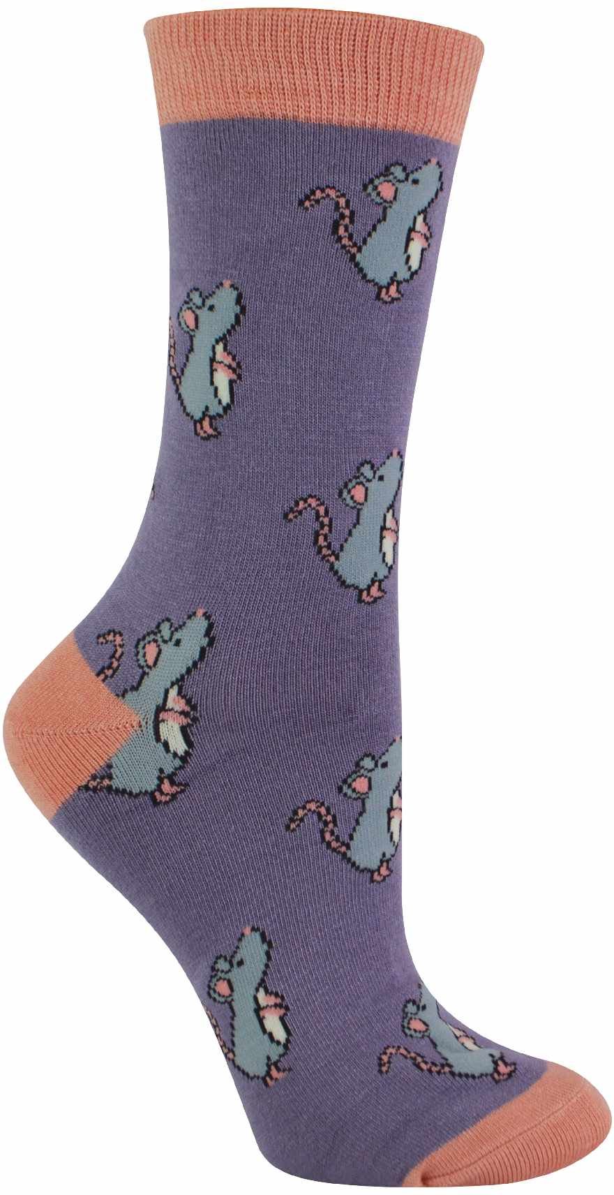 1 Pack Damen-Socken mit Tiermotiv aus Bambus