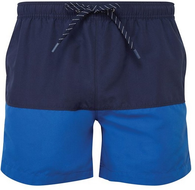 Asquith & Fox - Badeshorts für Herren (Marineblau/Königsblau)