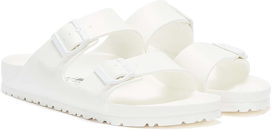 Birkenstock Womens Arizona EVA Sandalen - (Weiß)