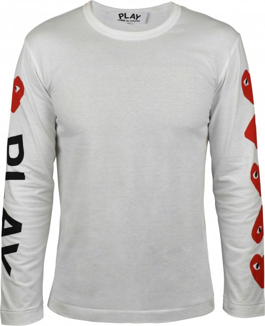 Comme des garçons T-Shirt Weiß