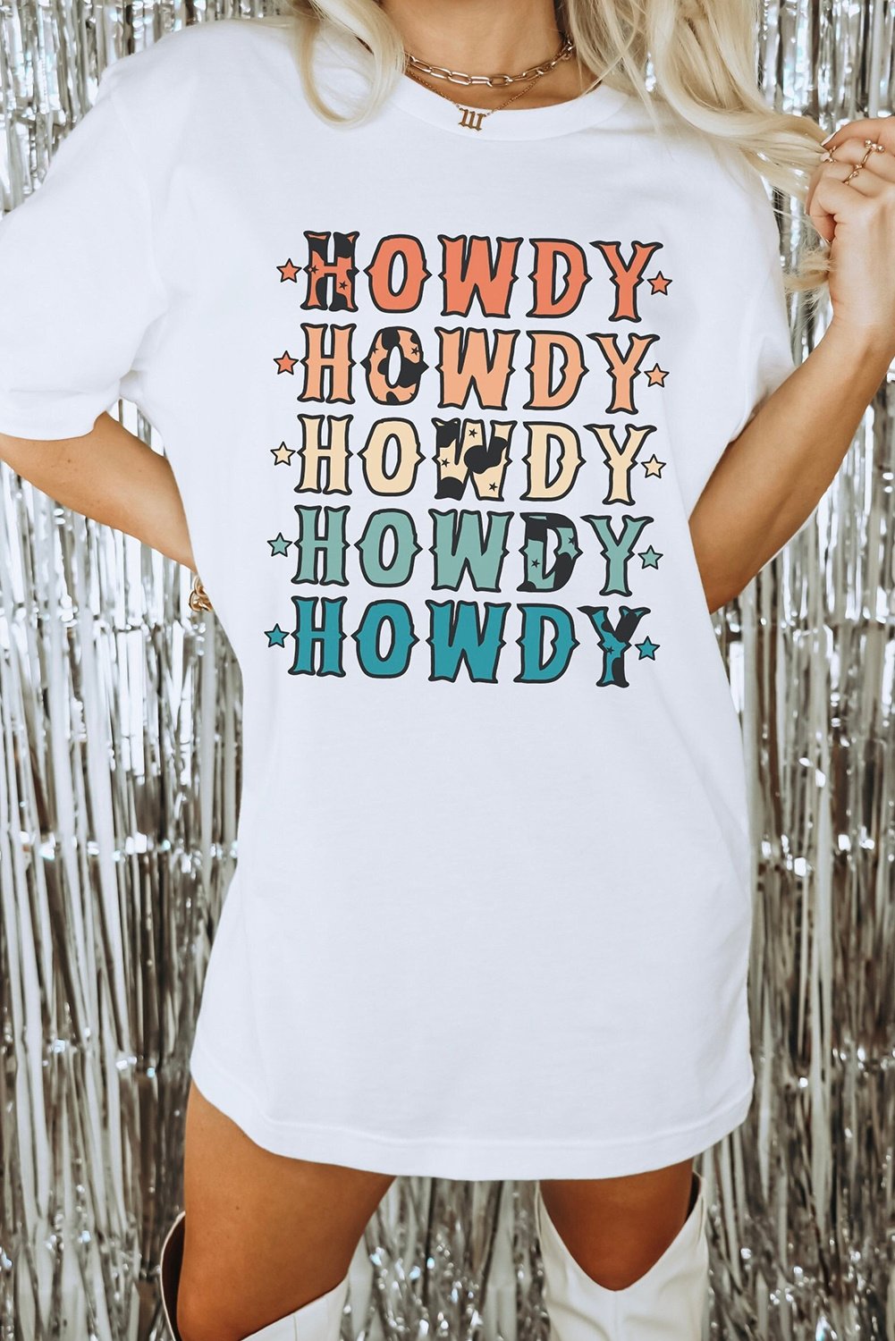 Howdy Grafik T-Shirt