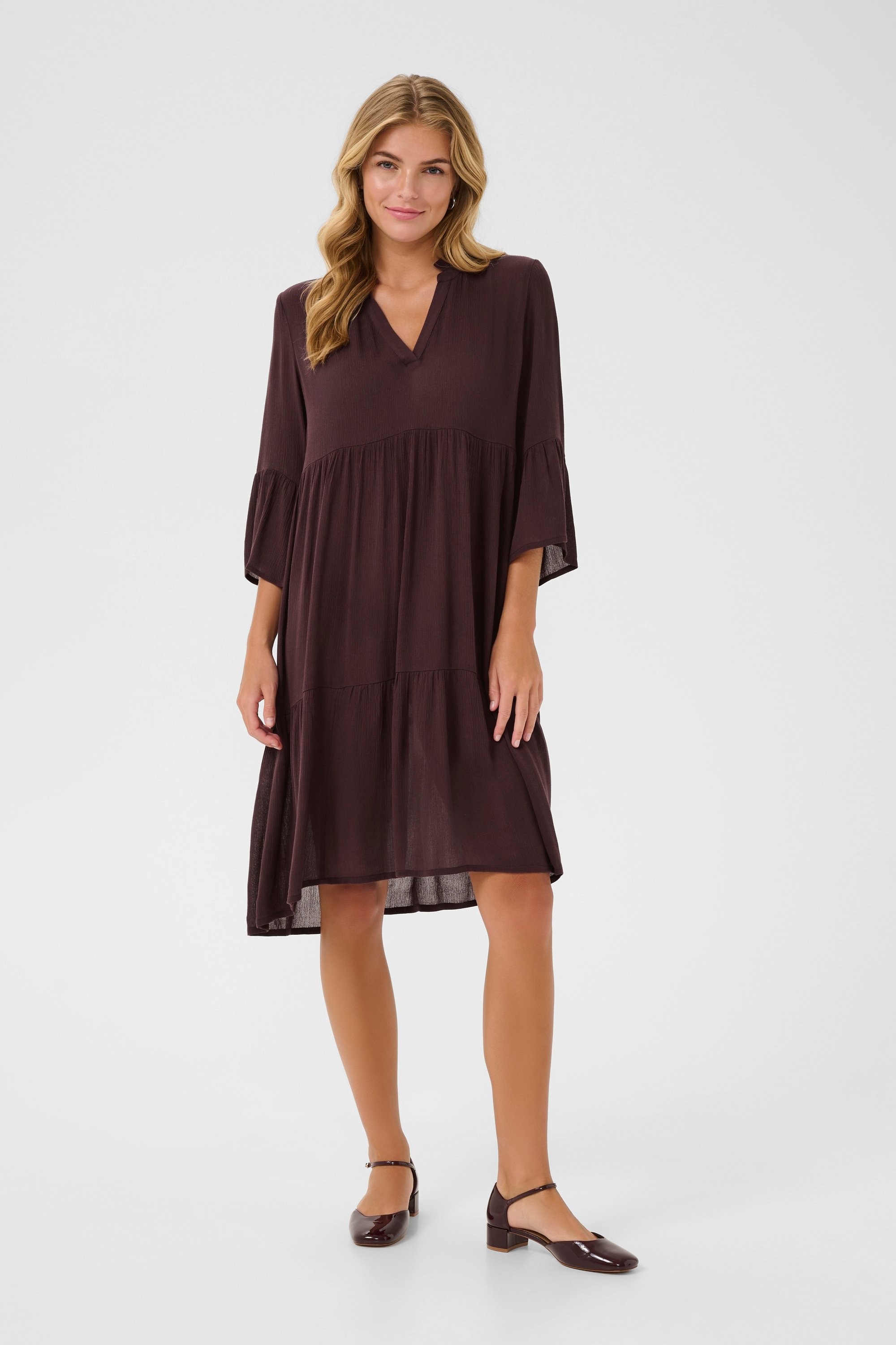Thumbnail - Kleid KAmarianah A-shape beige
