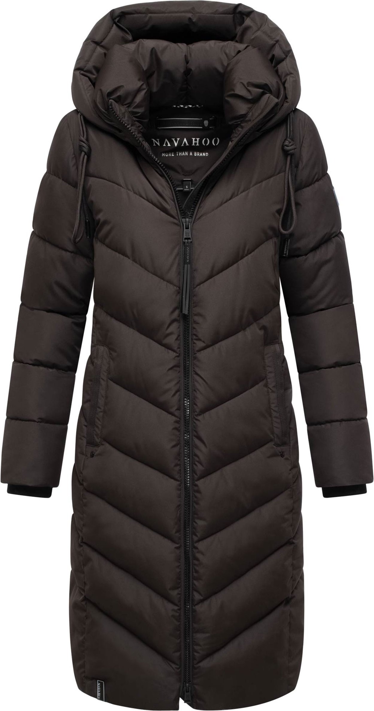 Thumbnail - Navahoo Damen Winterjacke Sahnekatzii – Lang & Extra Warm