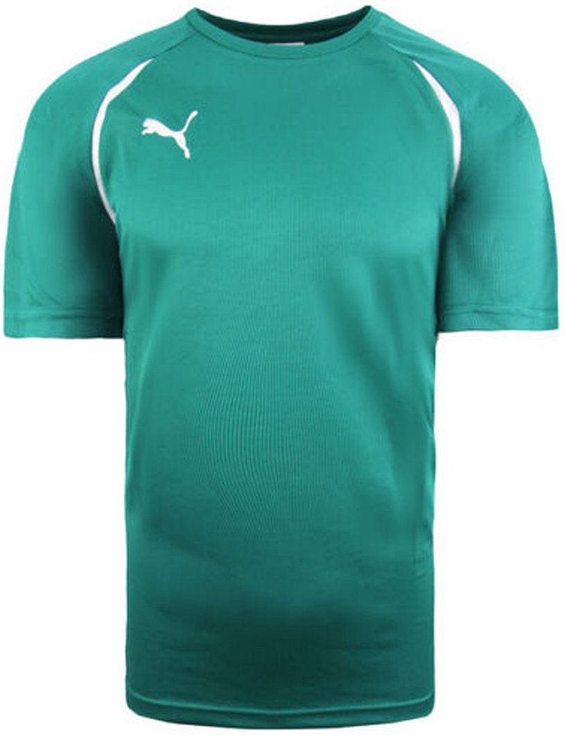 Puma Vencida Kurzarm Crew Crew Hals Green Mens Football Top 700754 05
