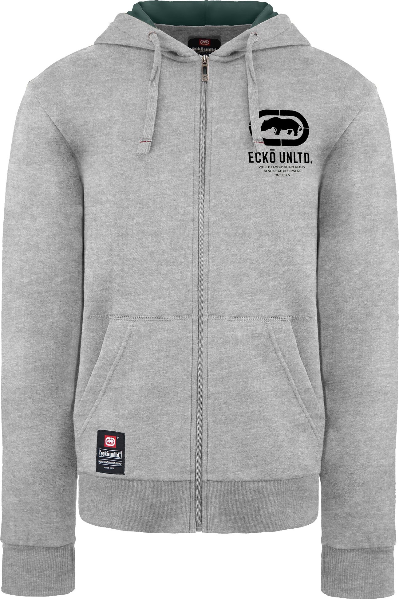 Ecko unltd. Grey Track Jacke mit Gesimsmenschen