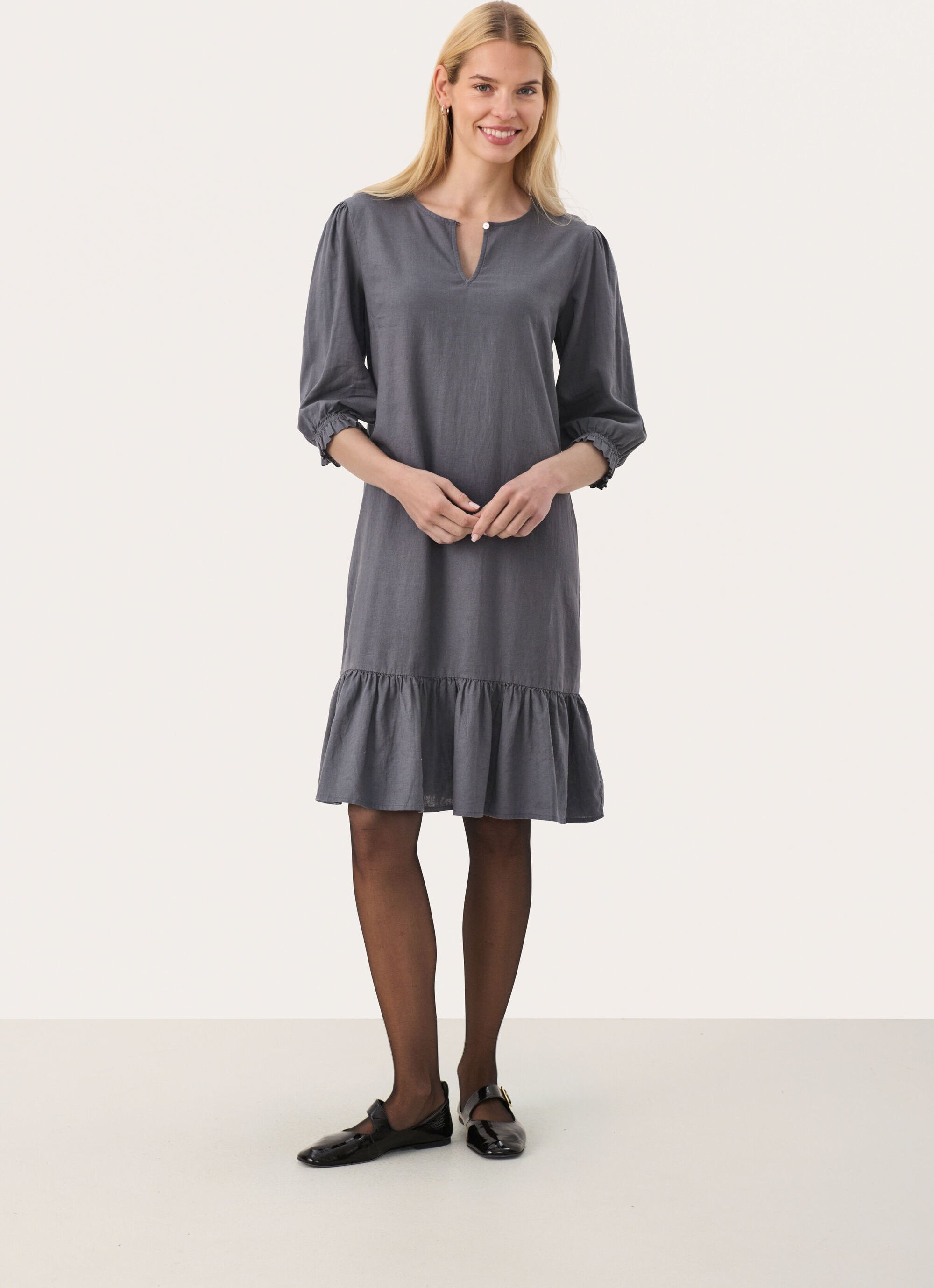 Thumbnail - Kleid Feminine Form dark grey
