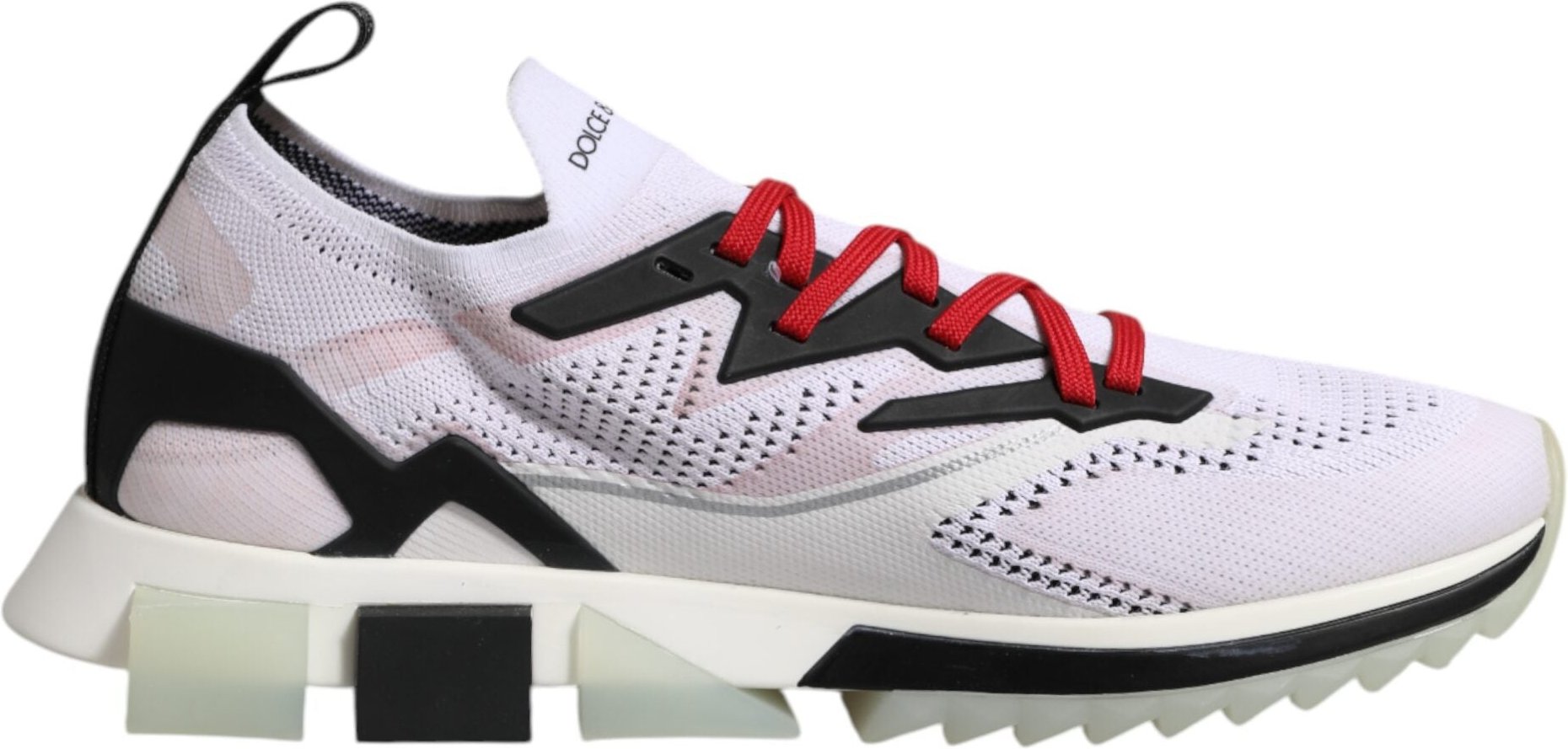 Dolce & Gabbana Weiße SORRENTO Sport Stretch Sneakers Schuhe