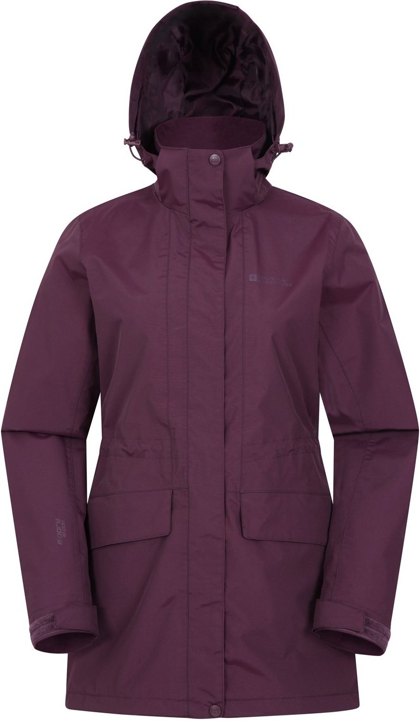 Mountain Warehouse Damen/Damen Glacial Extreme Wasserdichte Jacke (Burgund)