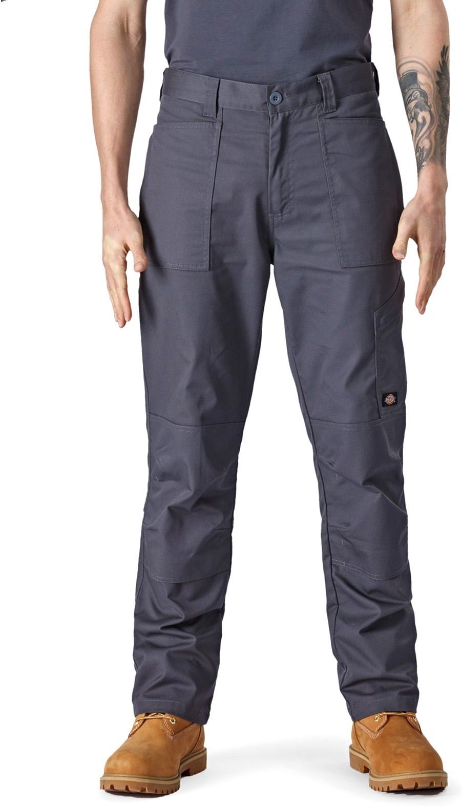 Dickies Action Flex Polyester Herren Outdoor-Hosen Grau