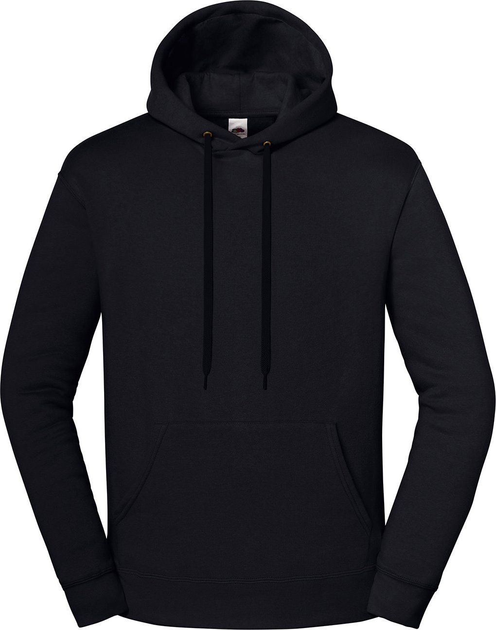 Fruit of the Loom Unisex Erwachsene Ikonischer Premium Hoodie (Schwarz)