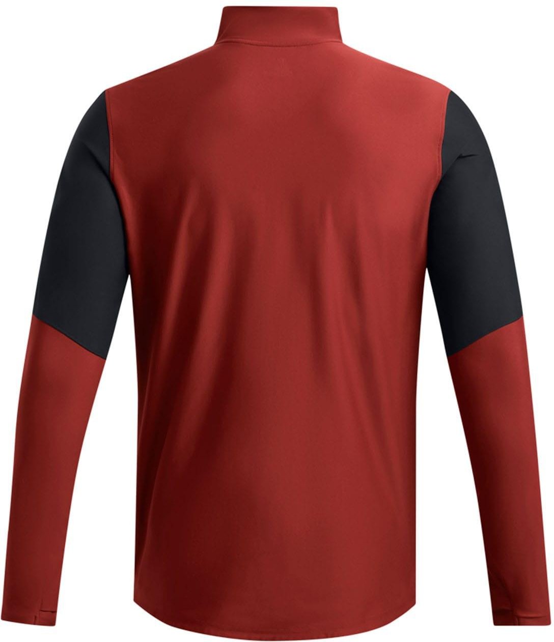 Under Armour - "Challenger Pro" mit kurzem Reißverschluss Oberteil für Herren (Orange)