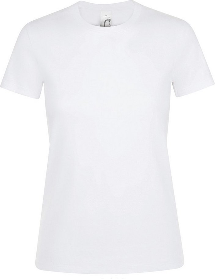 SOLS Damen Regent Kurzarm T-Shirt (Weiß)