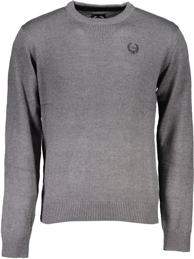 Gianmarco Venturi Grigio Baumwollpullover für Herren