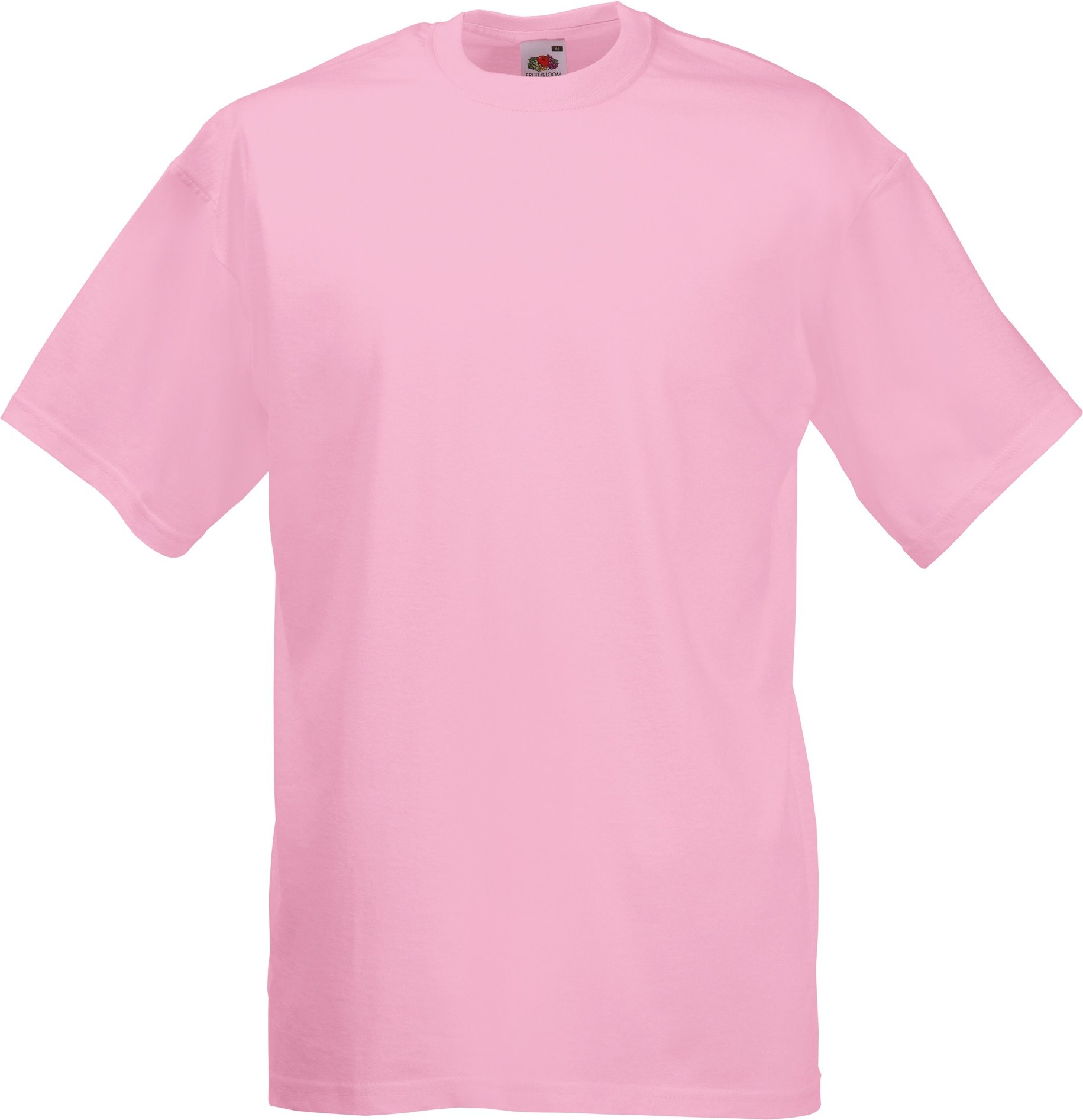 Fruit Of The Loom Herren Kurzarm T-Shirt (Hellrosa)