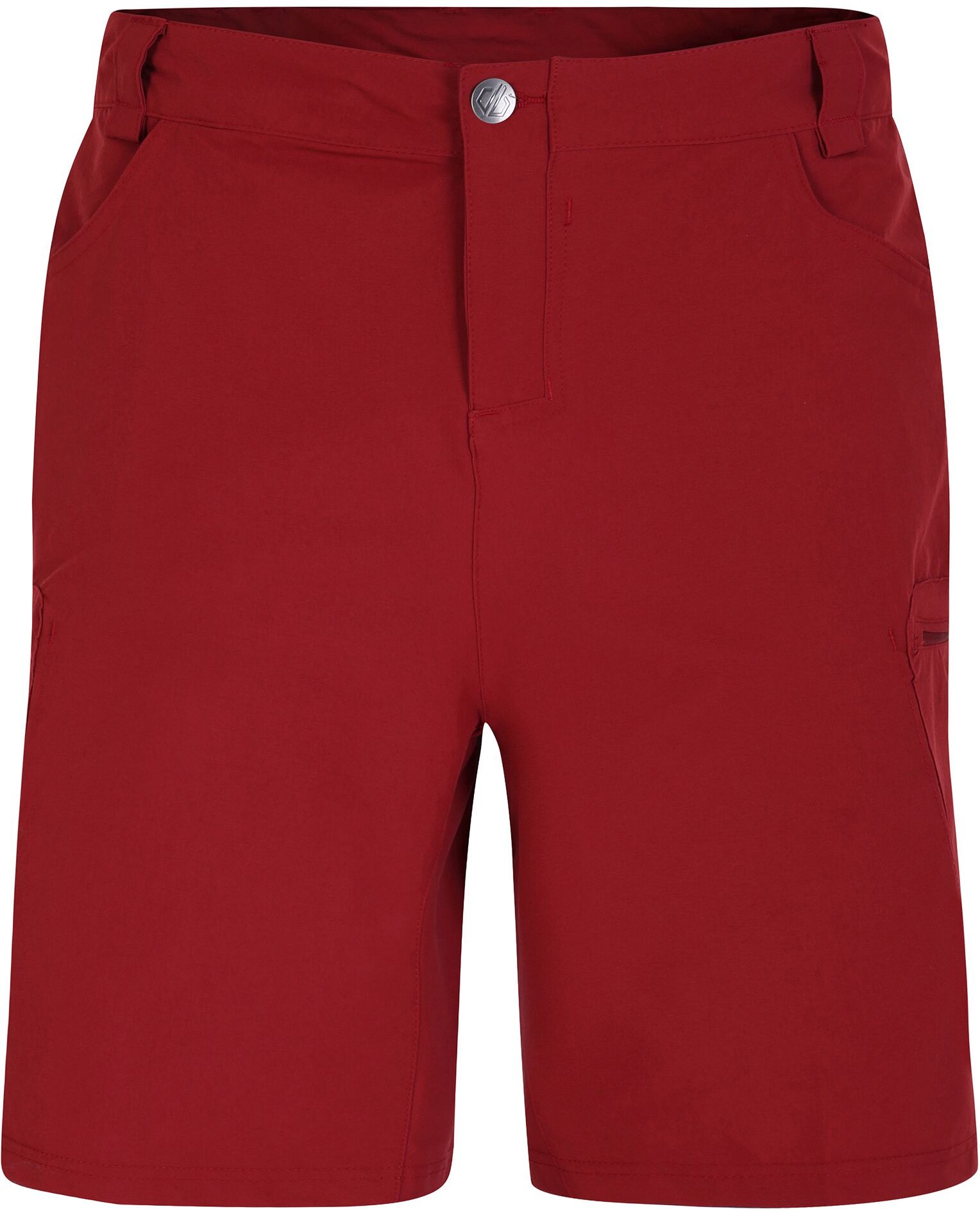 Dare 2B Herren Walking-Shorts Tuned In II mit zahlreichen Taschen (Syrah Rot)