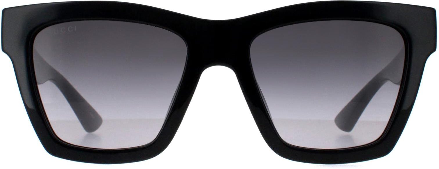 Gucci Square Womens Schwarz Grau Gradient GG1714S