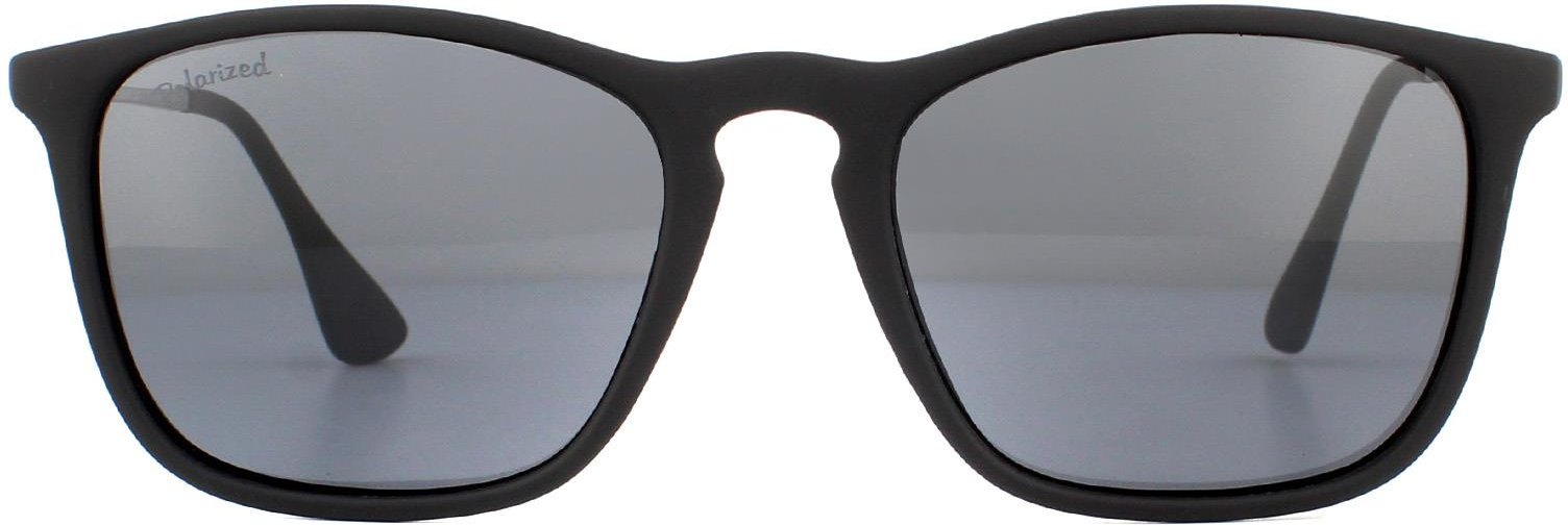 Montana Sonnenbrille MP34 Black Rubbertouch Black Smoke Polarized