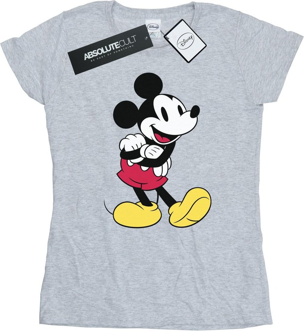 Disney - "Classic" T-Shirt für Damen (Grau meliert)