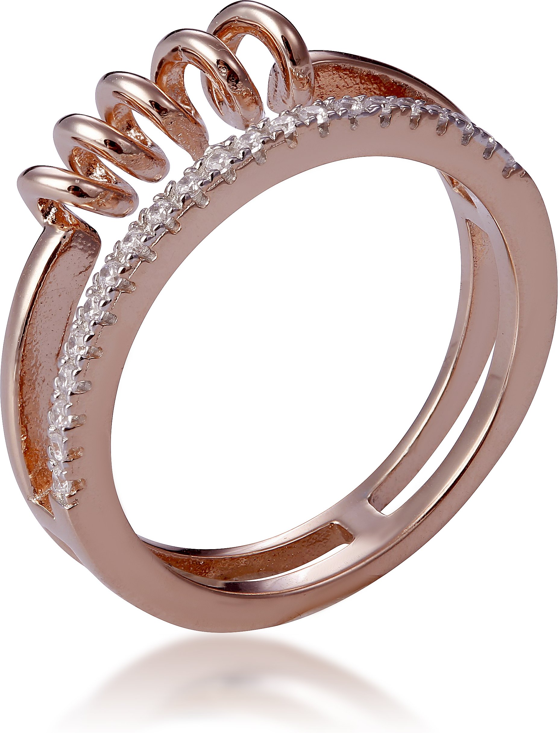 Orphelia Damen-Ring Sterling-Silber 925, Rosé, ZR-7438