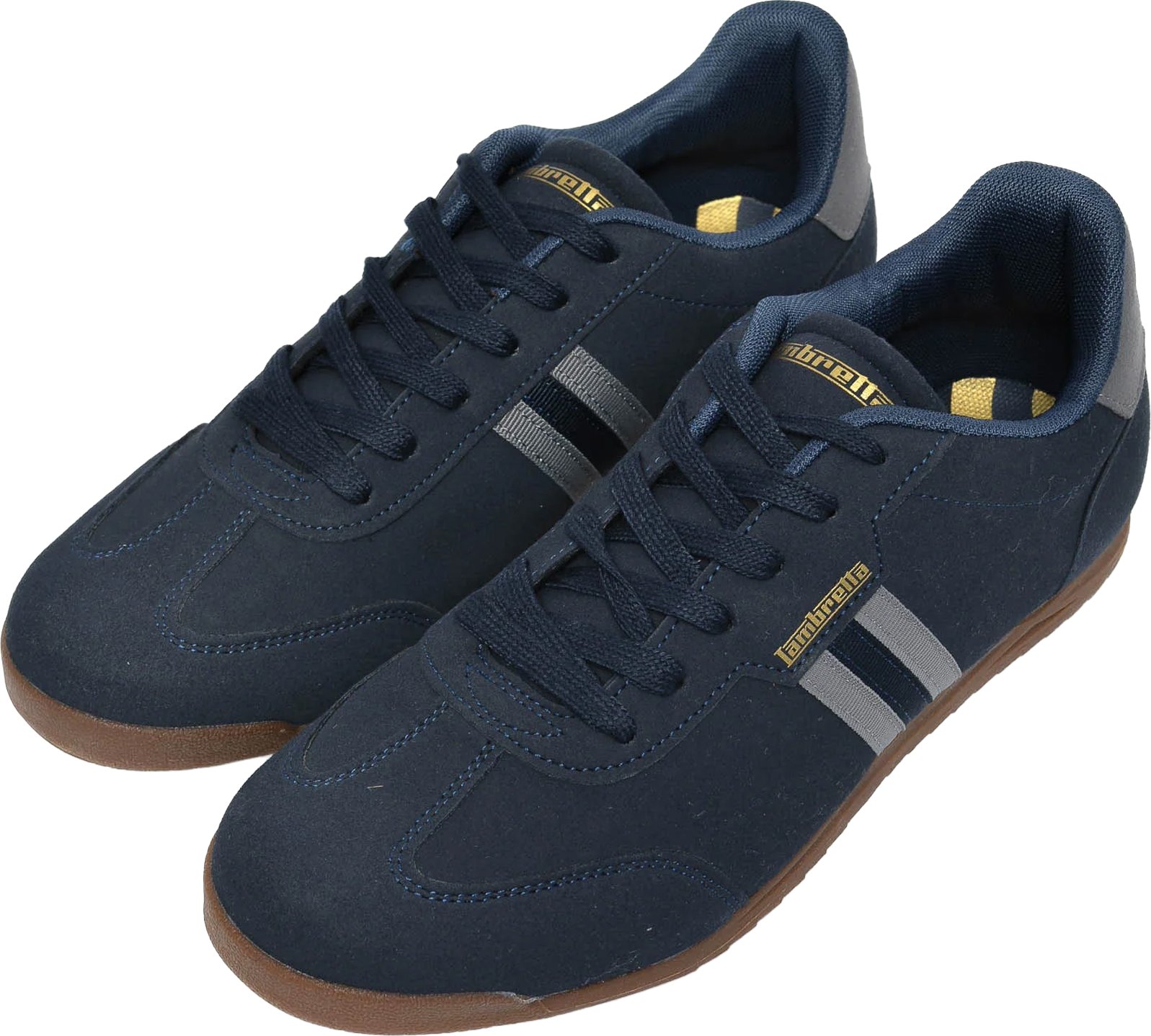 Lambretta - Herren Sneaker "Tackle" (Marineblau/Holzkohle)