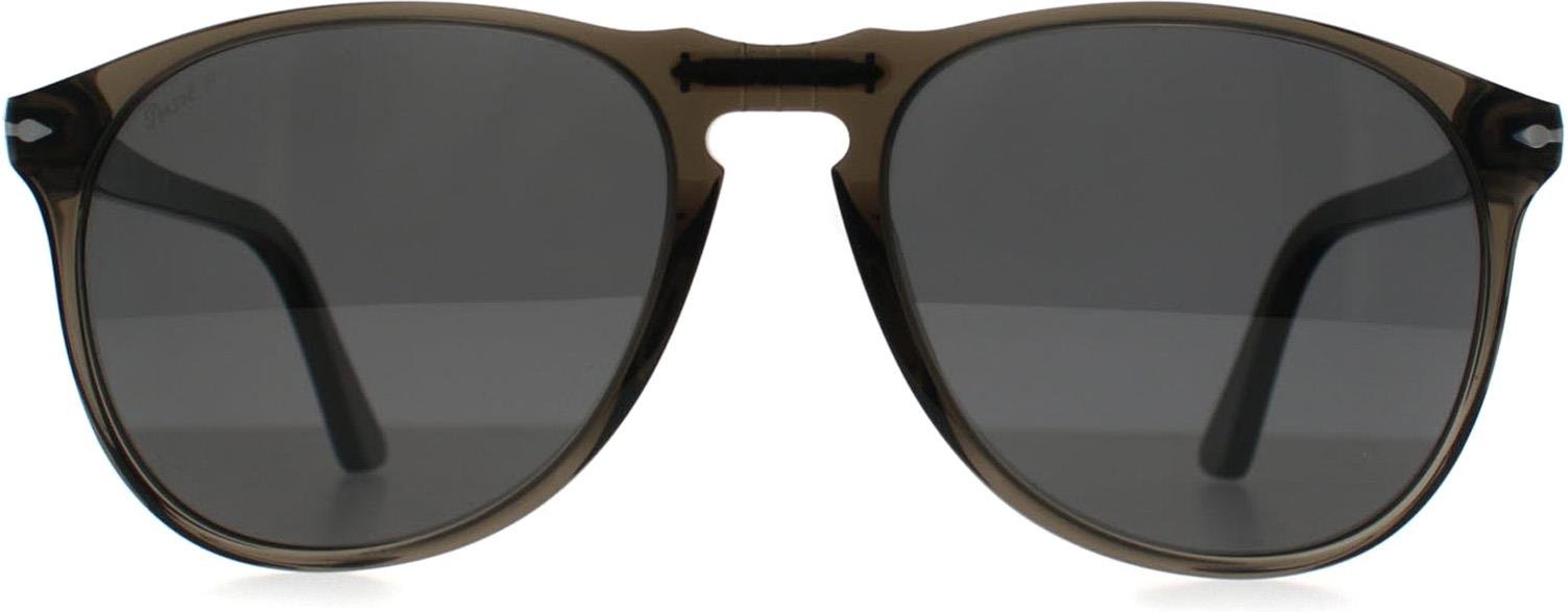 Persol PO9649S 110348 Rauch schwarz polarisierte Sonnenbrille