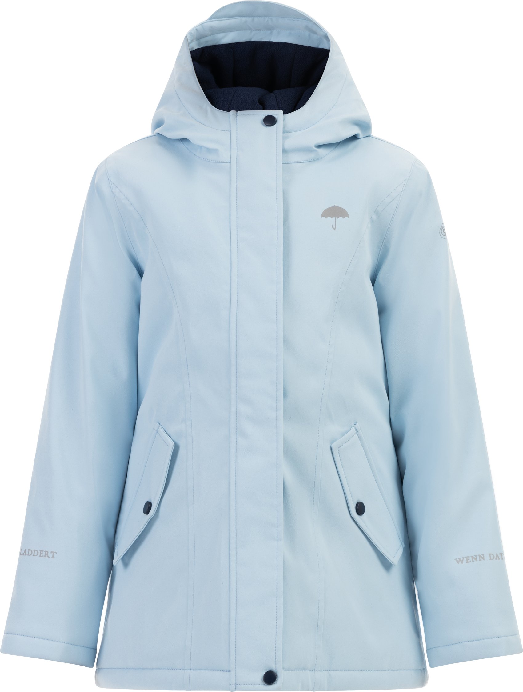 Thumbnail - Schmuddelwedda Winterjacke Mädels eisblau