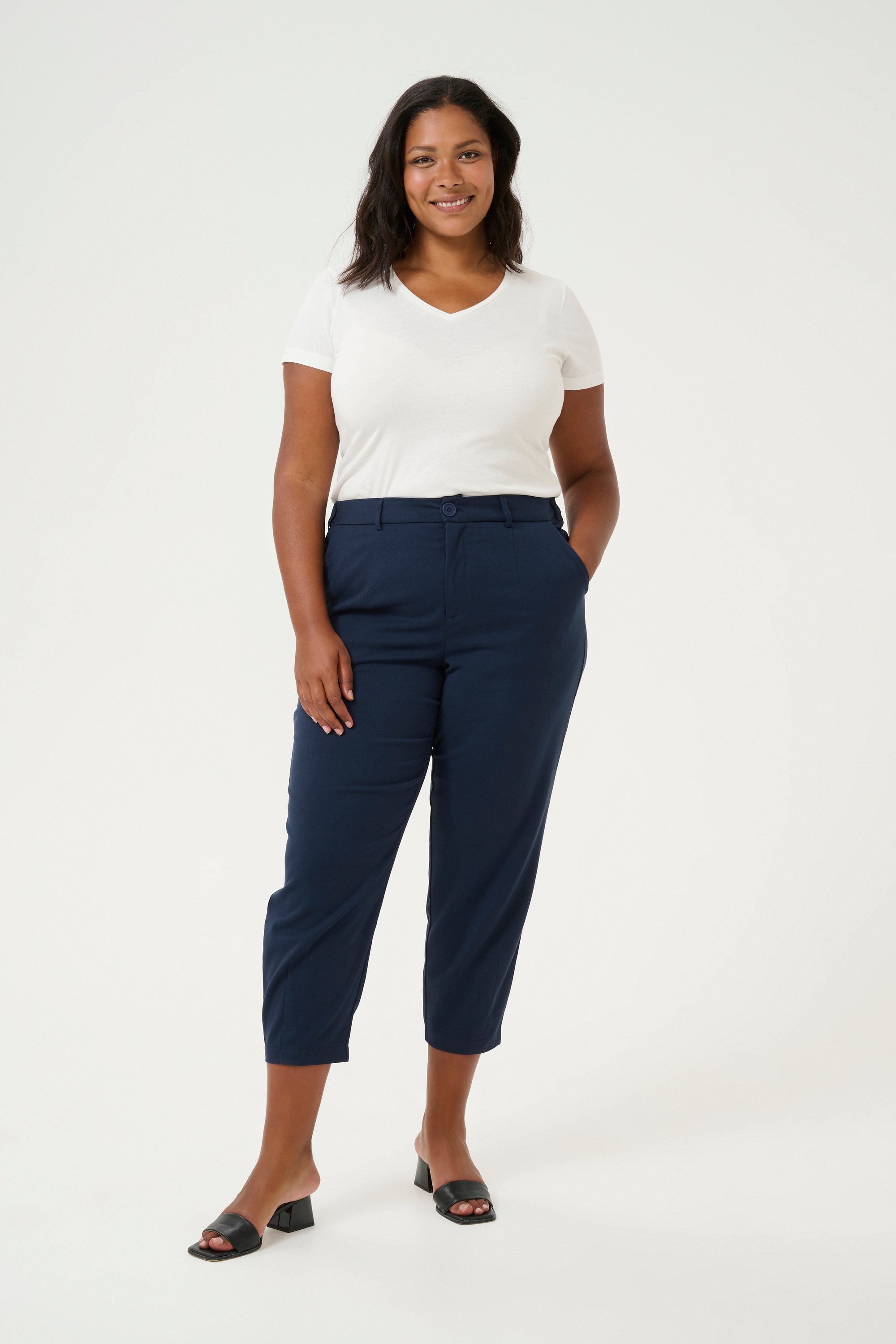 Hosenanzug Lockerer Schnitt MitternachtsMarine