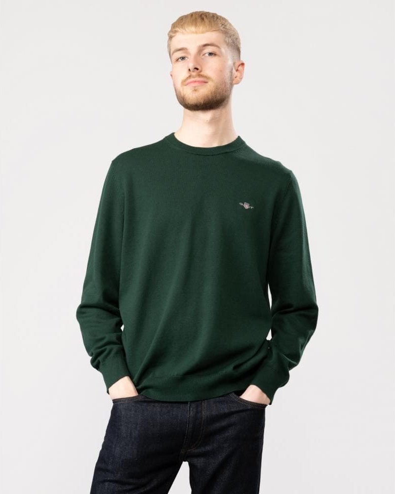 Gant Classic Cotton C-Neck Strickpullover