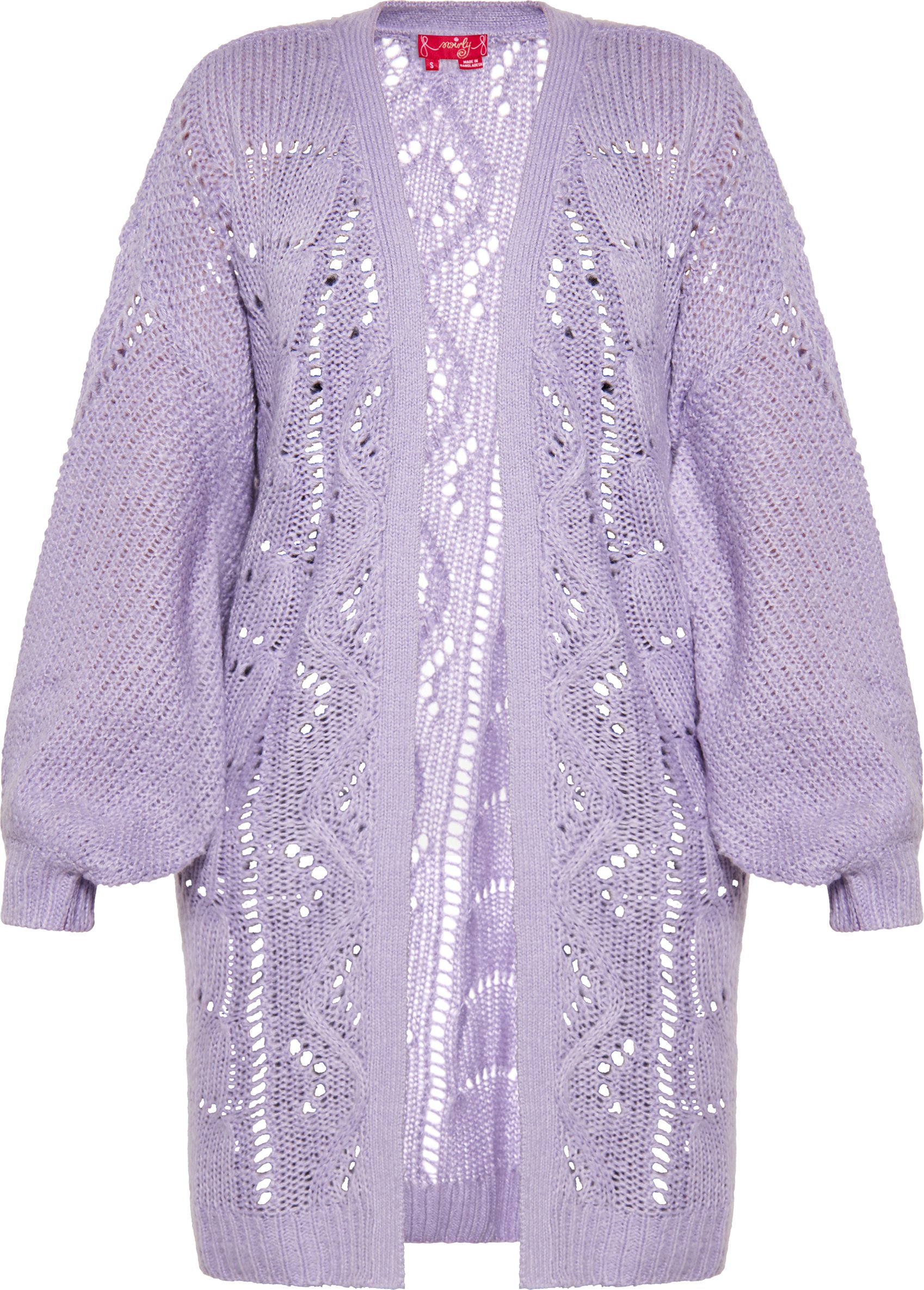 Thumbnail - Mymo Strickjacke Frauen Lavendel