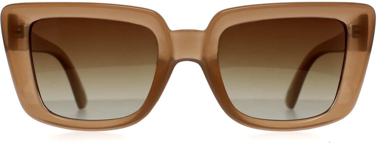 Thumbnail - Montana MP193 B glänzend hellbraun cremebraun Verlauf polarisierte Sonnenbrille