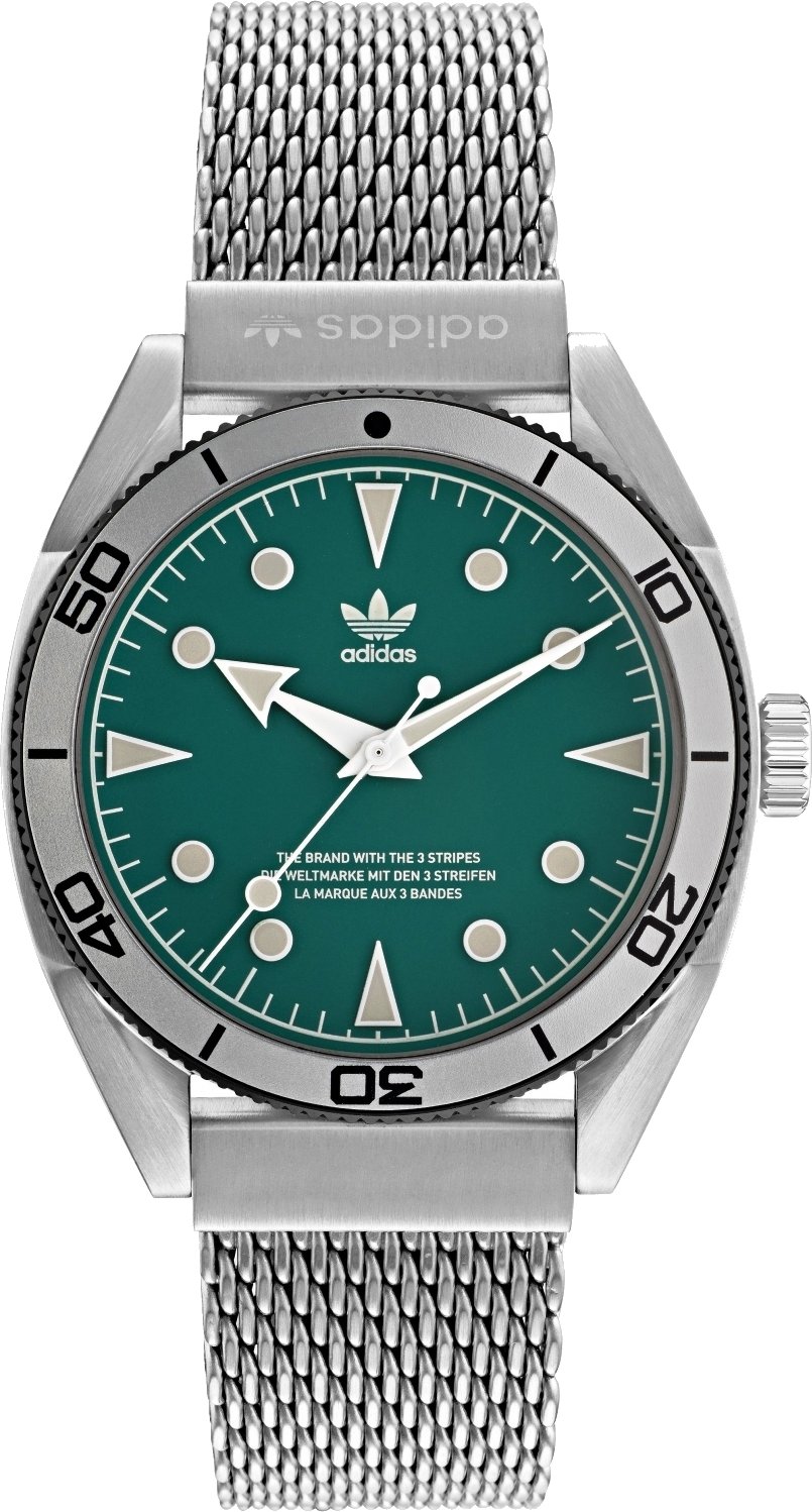 Adidas Damenuhr Quartz Silber