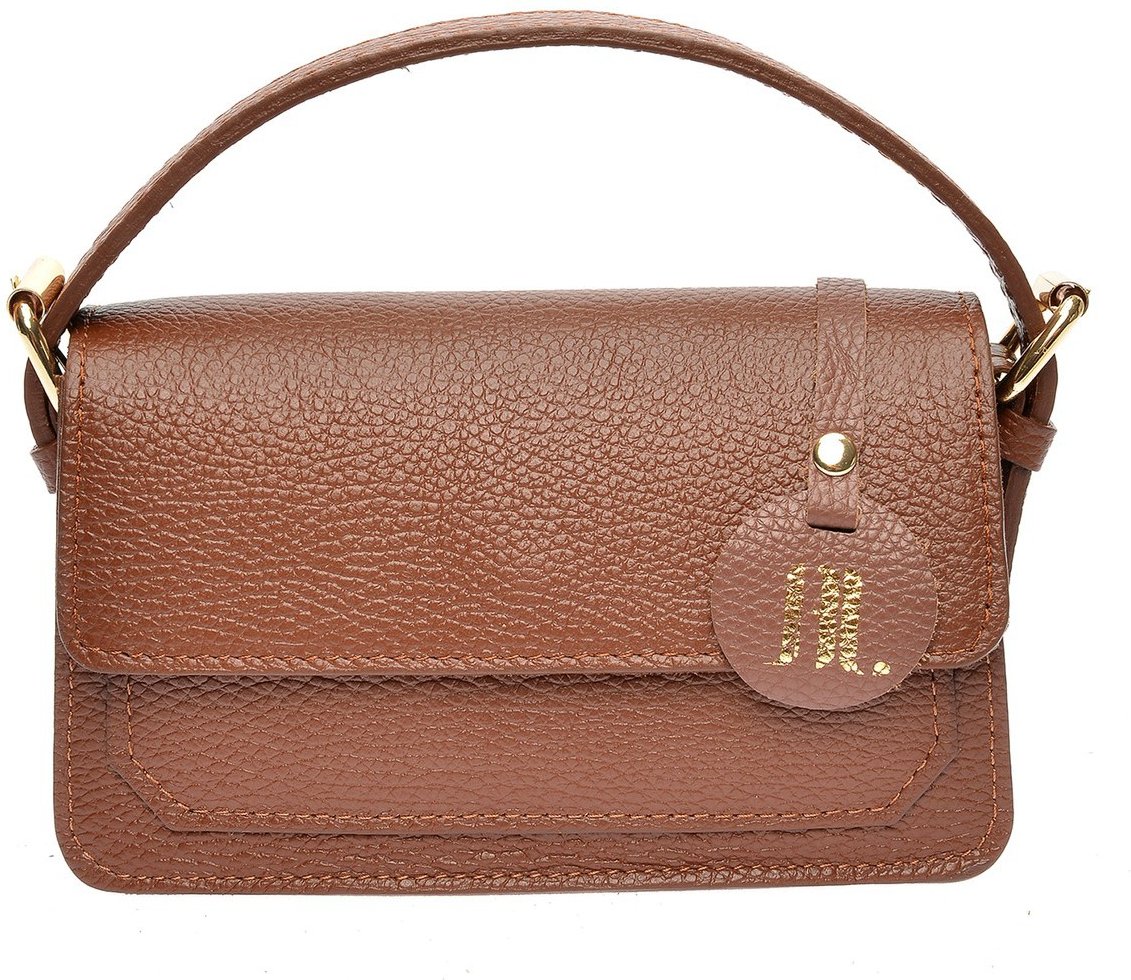 Anna Luchini Weinrote Lederhandtasche