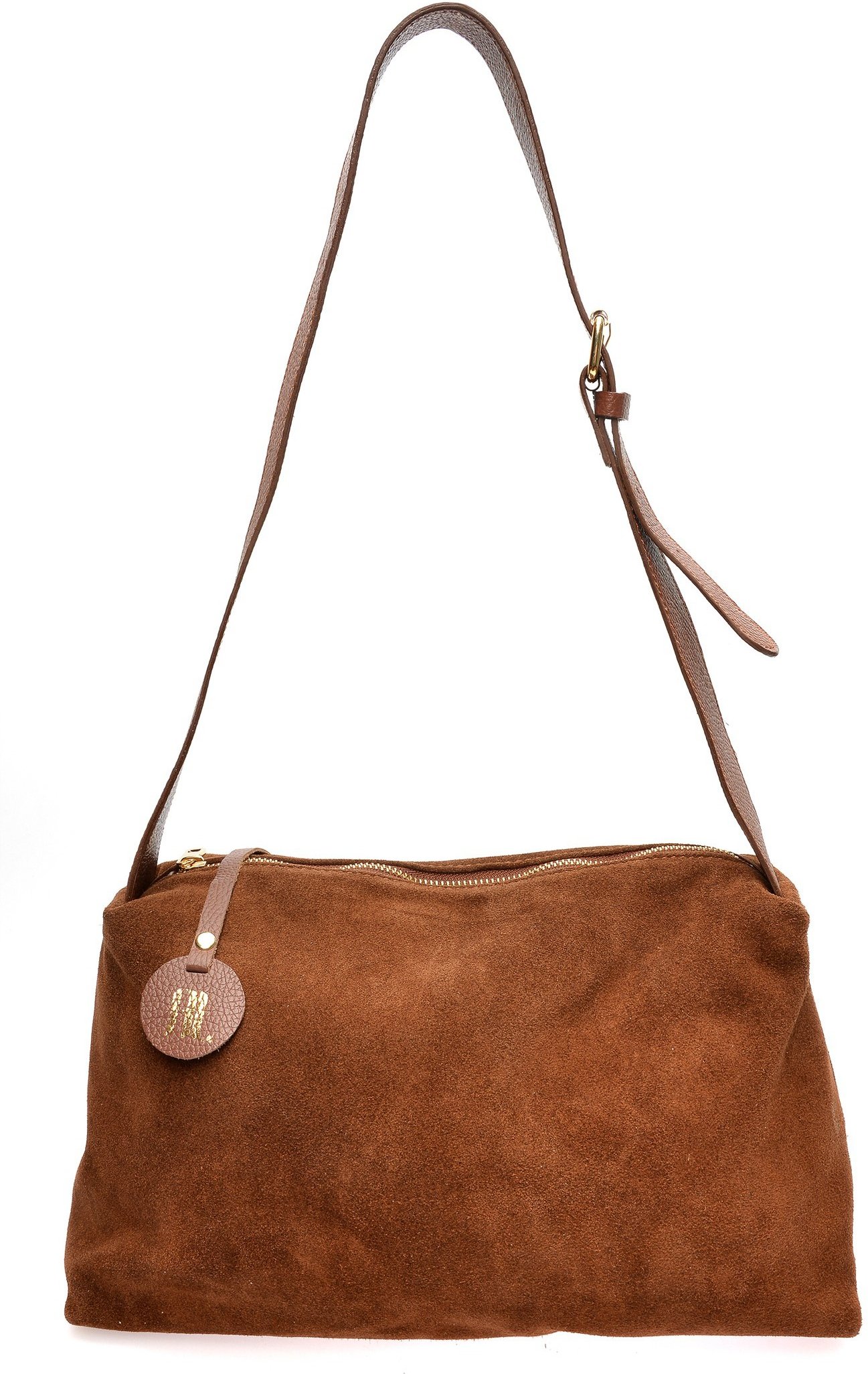 Anna Luchini bordeauxrotes Lederhandtasche