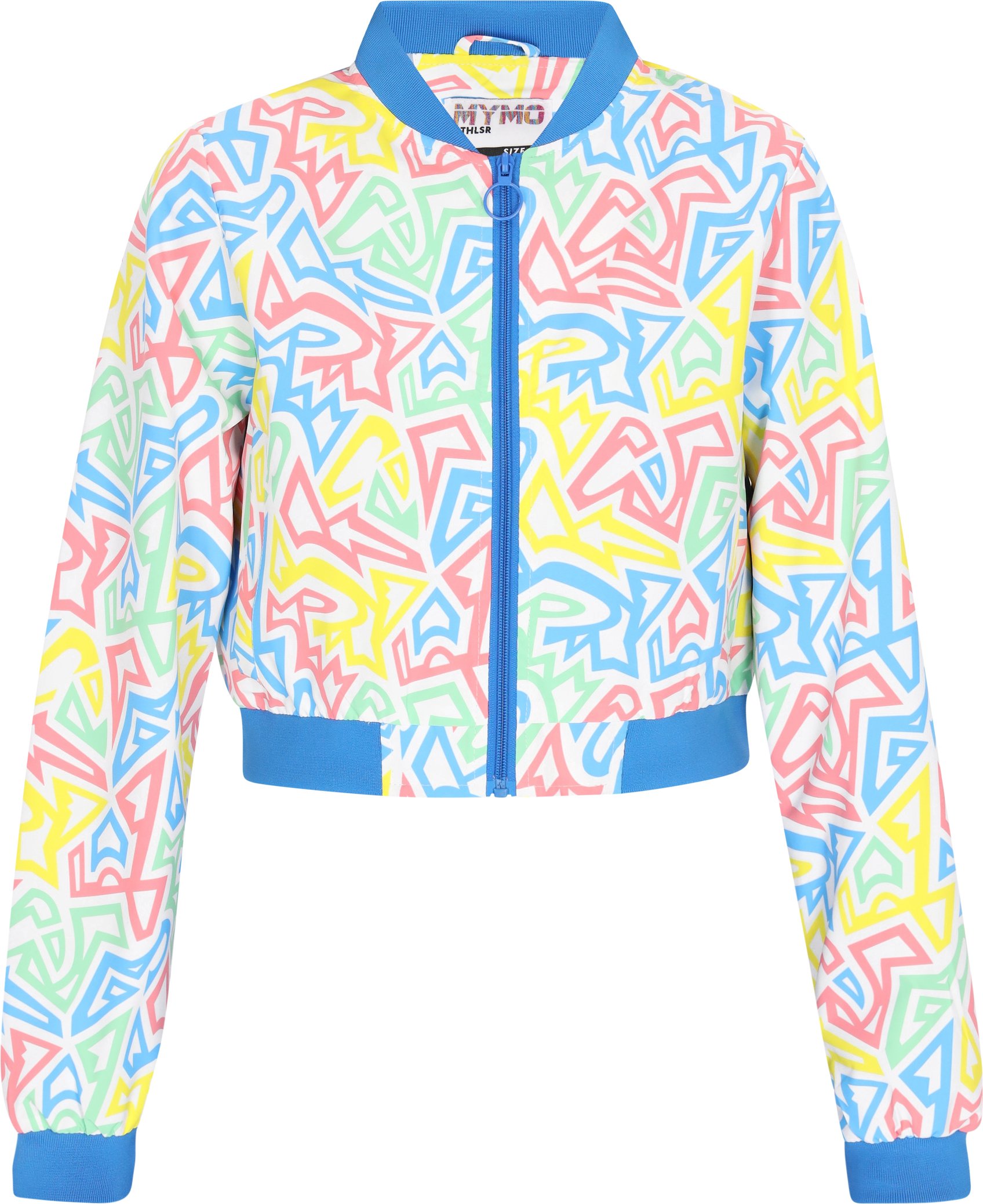 Mymo Jacke Frauen cremeweiß mehrfarbig