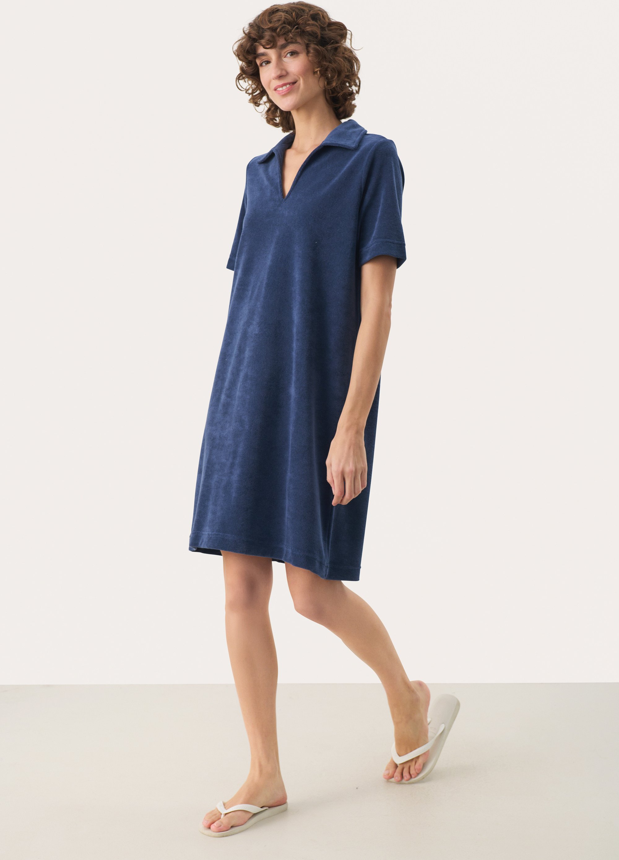 Thumbnail - Jerseykleid A-shape blue
