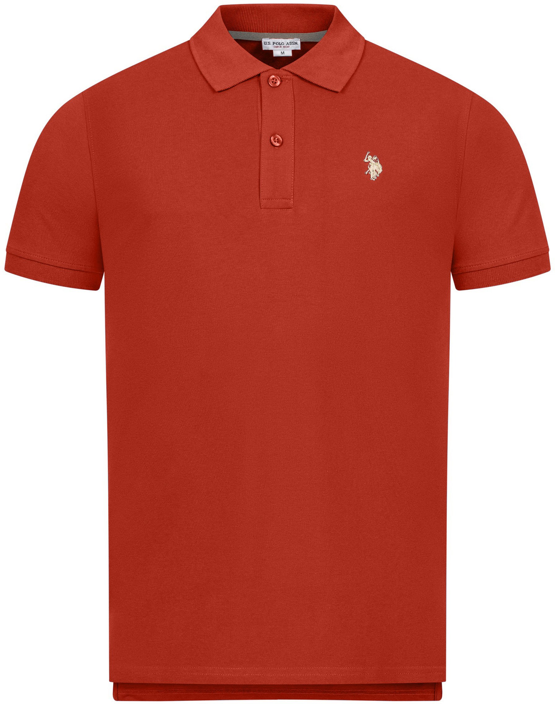 U.S. Polo Assn. Herren Basic Poloshirt kurzarm mit Stretchkomfort