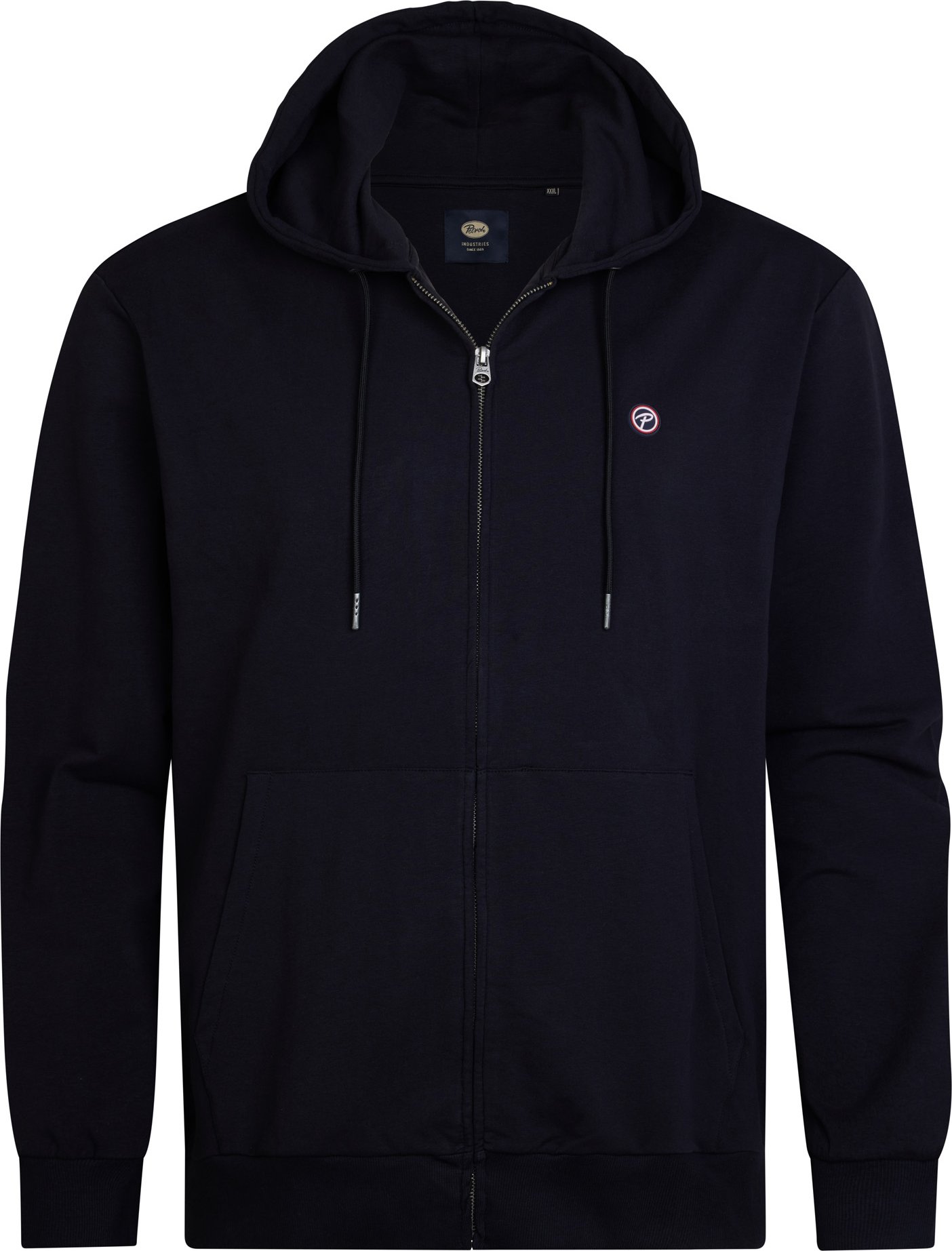 Petrol Industries - Lässiger Cardigan in Plus Size Bemidji Herren - Schwarz