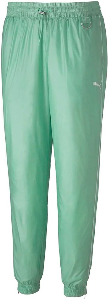 Puma Ovide SS Nylon Mist Green Track Hosen Damen Jogger 597426 32