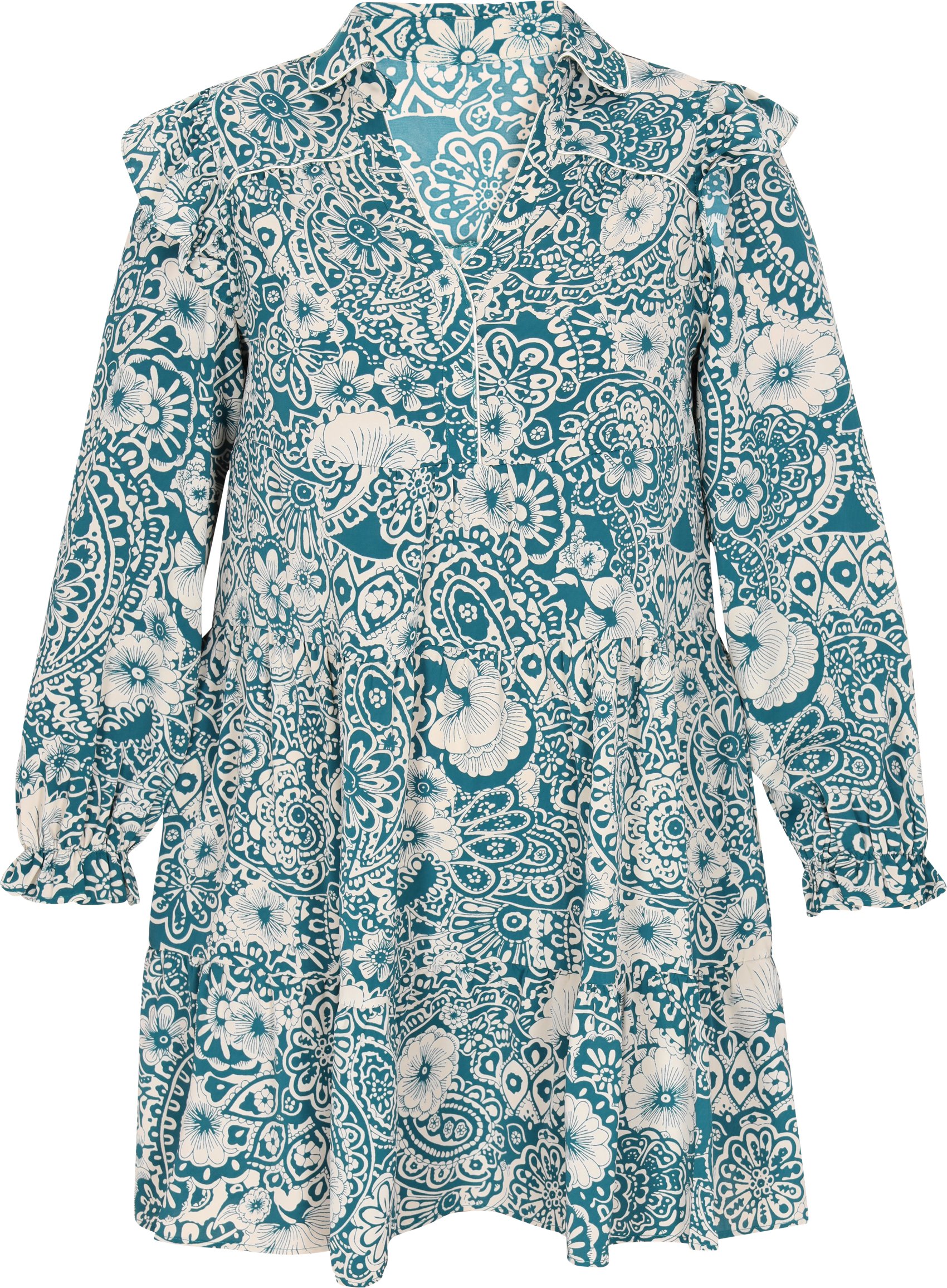 usha Kleid in großen Größen Frauen Grün