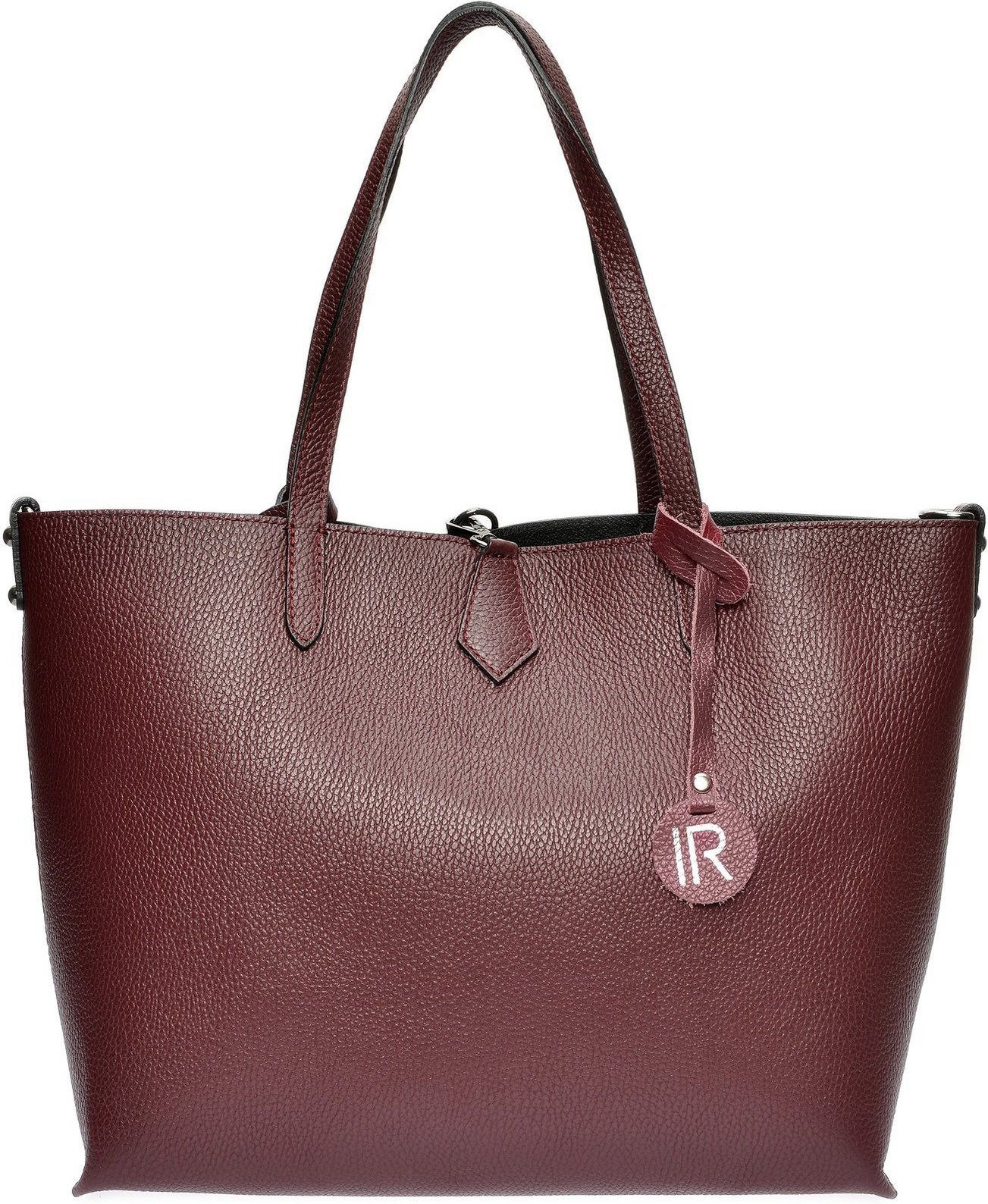 Isabella Rhea Violette Lederhandtasche