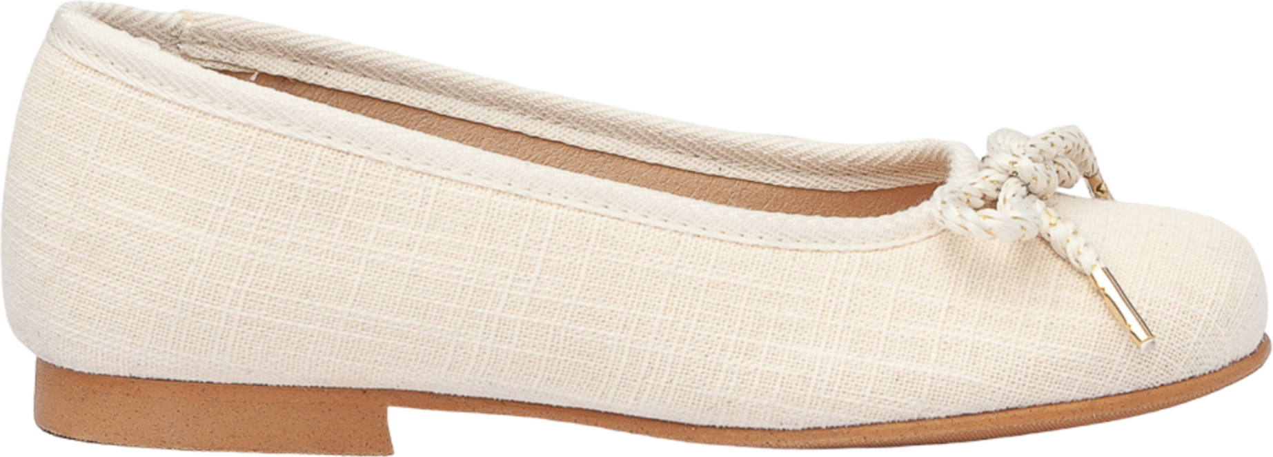 Zeremonie-Ballerinas aus Leder