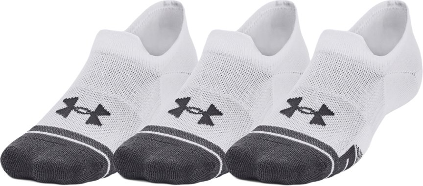 Under Armour - "Ultra-Low" Sportsocken für Herren/Damen Unisex - Training(3er-Pack) (Weiß)