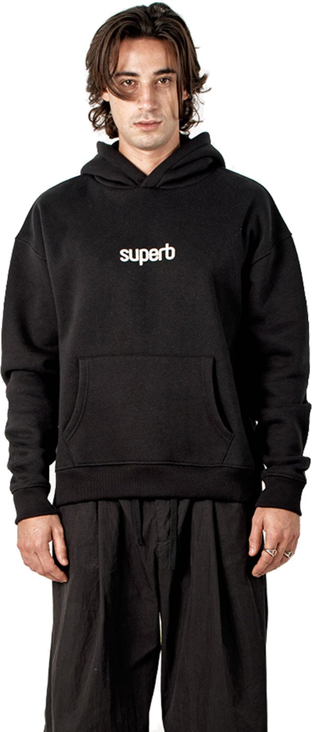 Herren Oversized Hoodie mit voluminösem Kapuzenhexaline SPRB6500