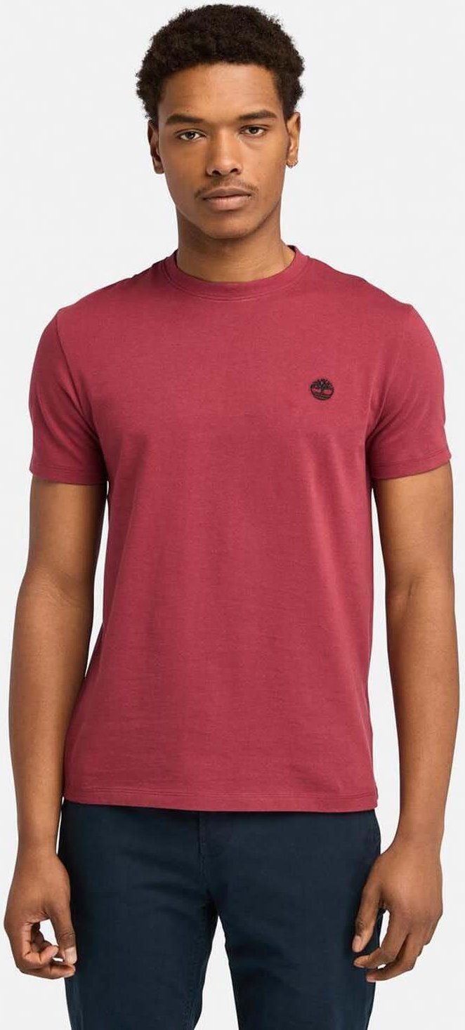 Timberland - "Dunstan River" T-Shirt Rundhalsausschnitt für Herren (Braun)