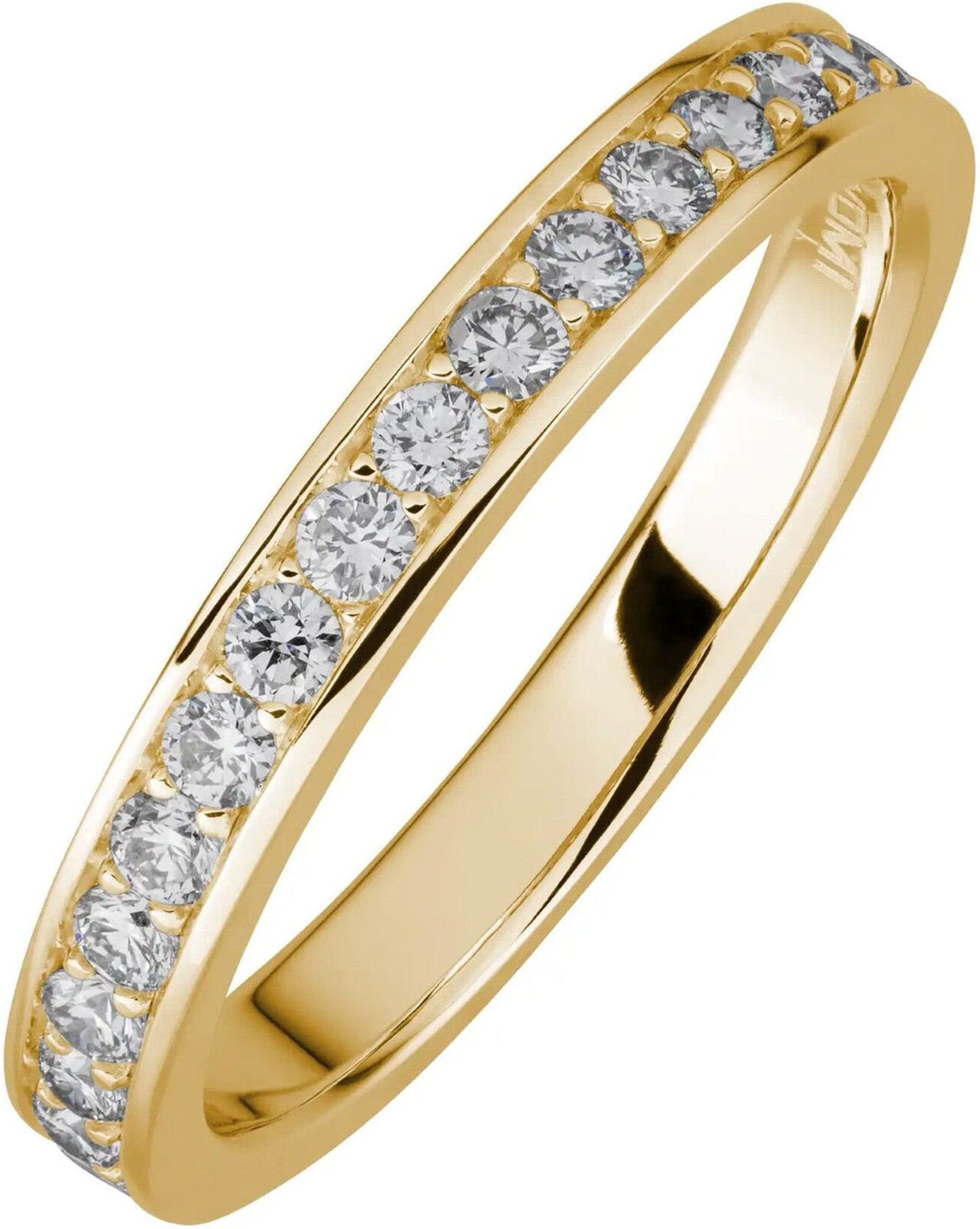 Lyomi Ring 585/- Gelbgold 17 synth. Diam. 0,43ct.